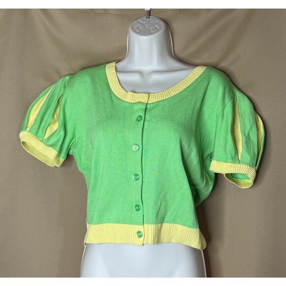 Elhoffer Unique Vintage Tiana Princess Frog Sweater Top L NWOT - Picture 2 of 6